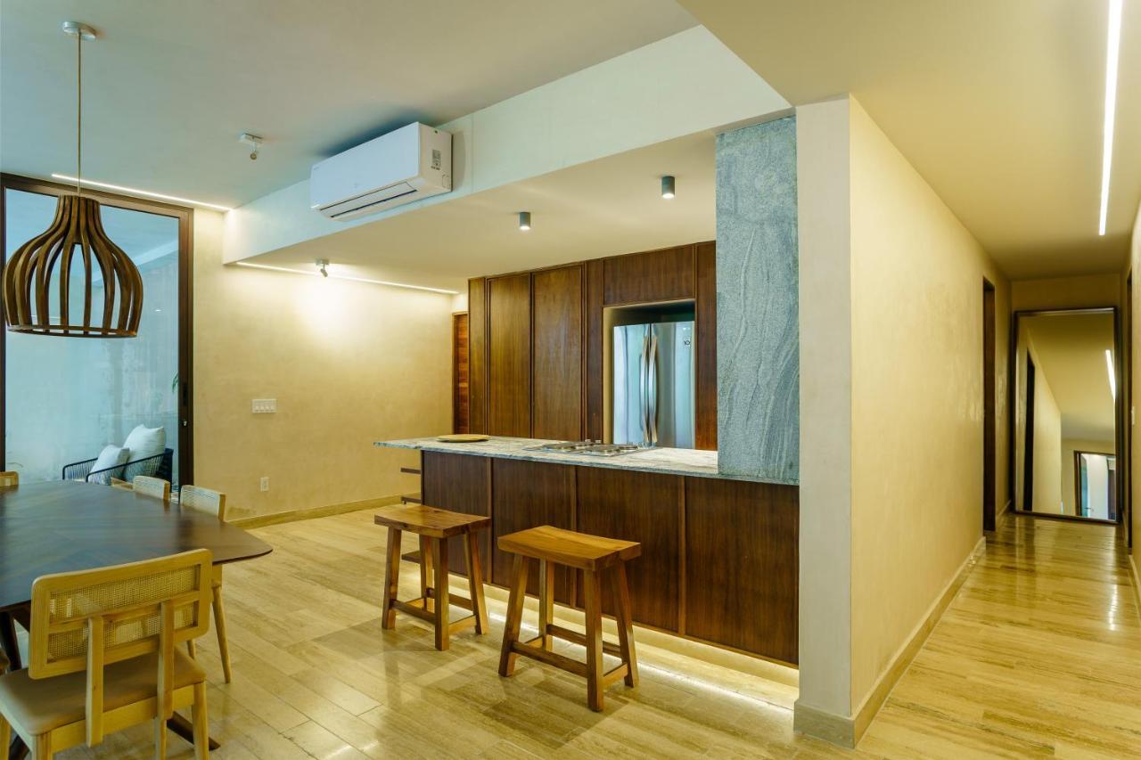 Private Pool Apartment For Groups 툴룸 외부 사진