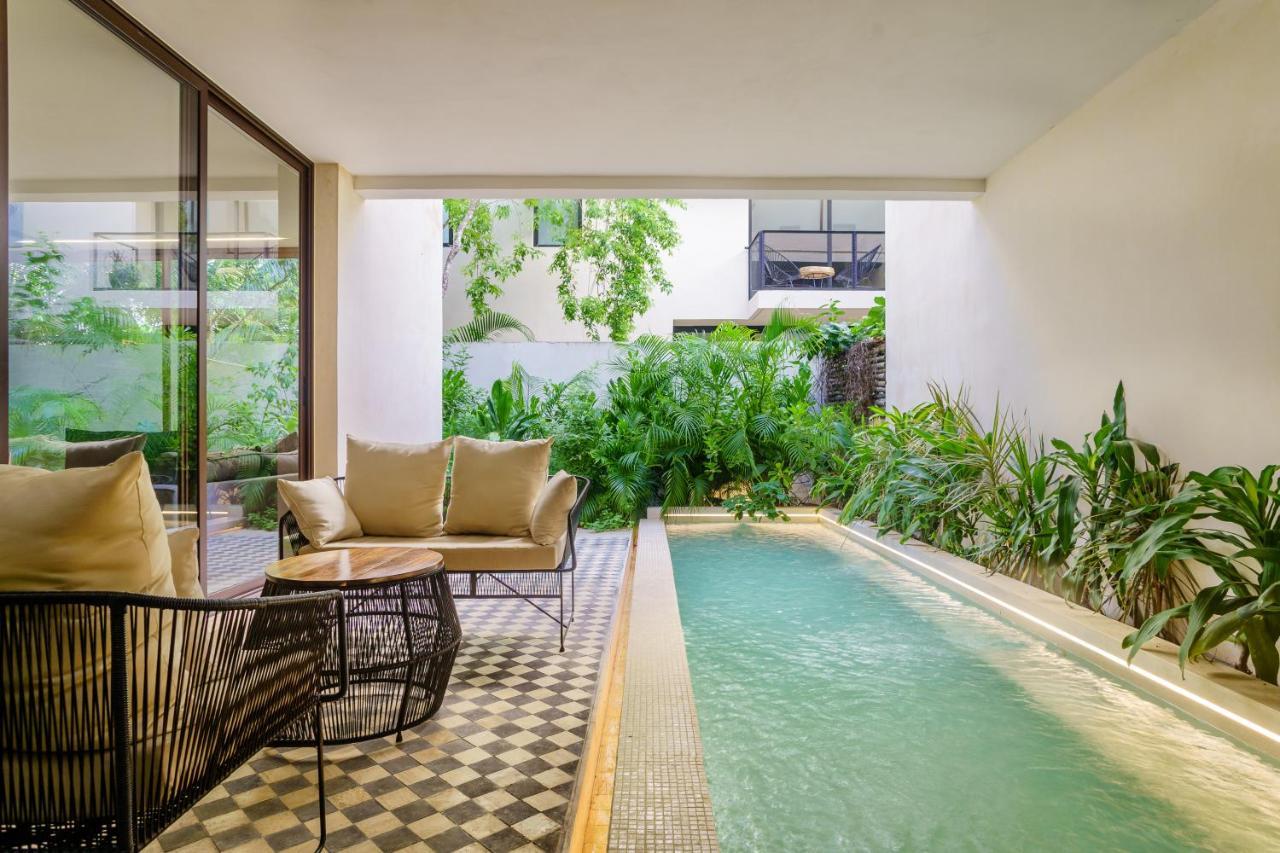 Private Pool Apartment For Groups 툴룸 외부 사진